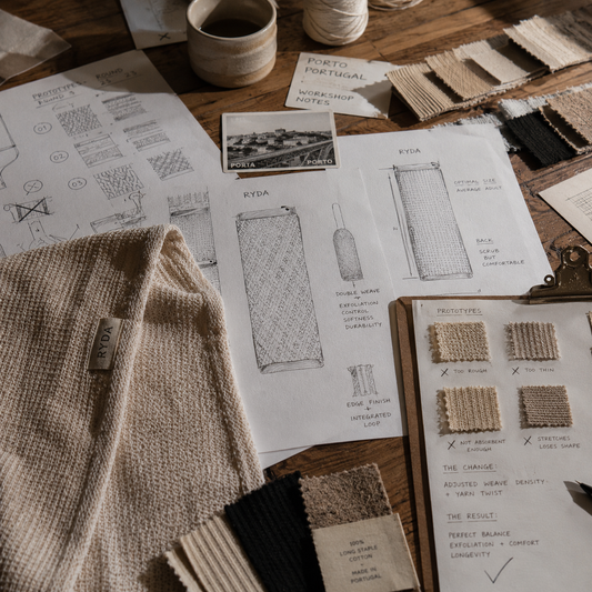 Eighteen months. Forty-one prototypes. One towel.