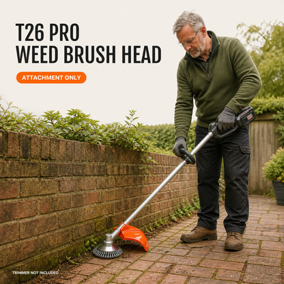 T26 PRO | 6" Indestructible Steel Trimmer Head