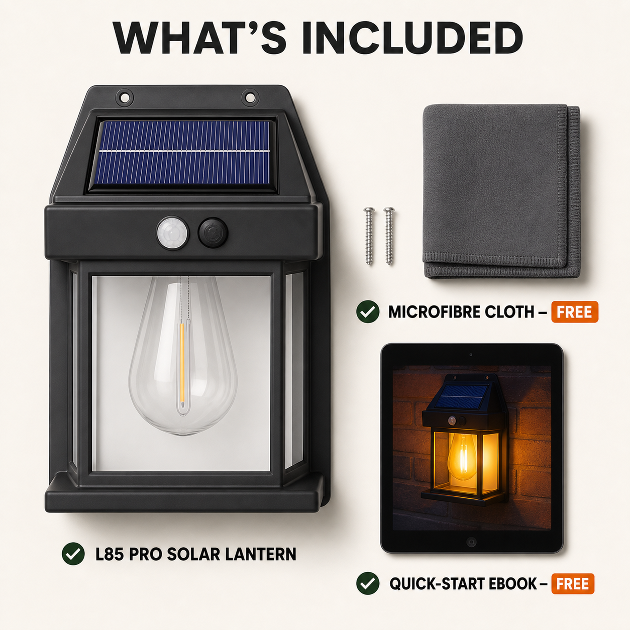 L85 PRO | The Wire-Free Home Guardian Light