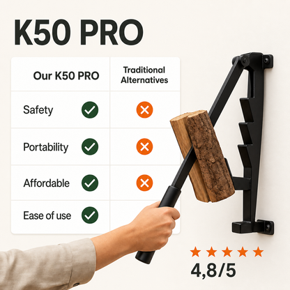 K50 PRO | The Lever‑Force Wood Splitter