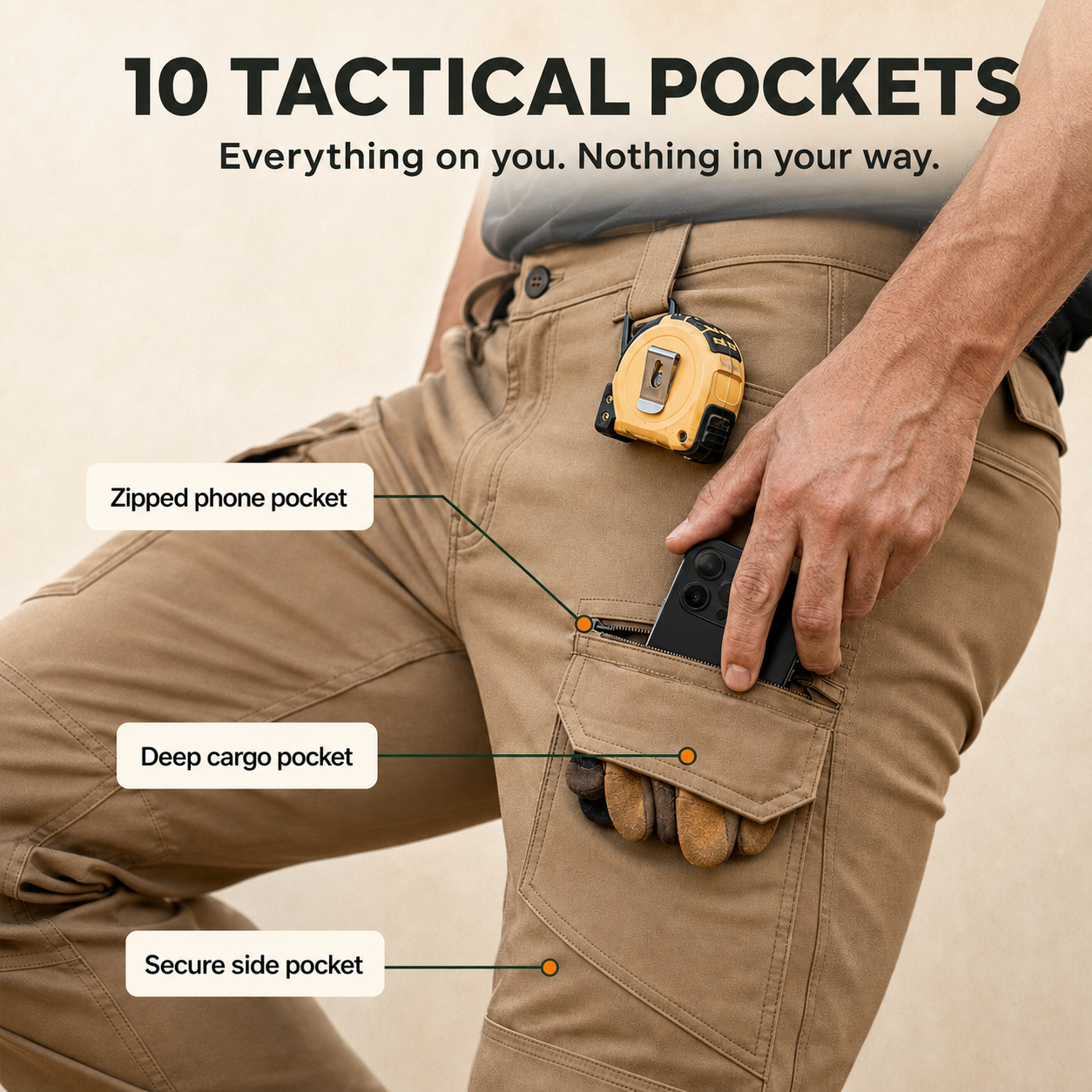 T70 PRO | The Indestructible All-Conditions Cargo Trousers