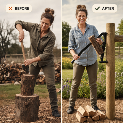 K50 PRO | The Lever‑Force Wood Splitter