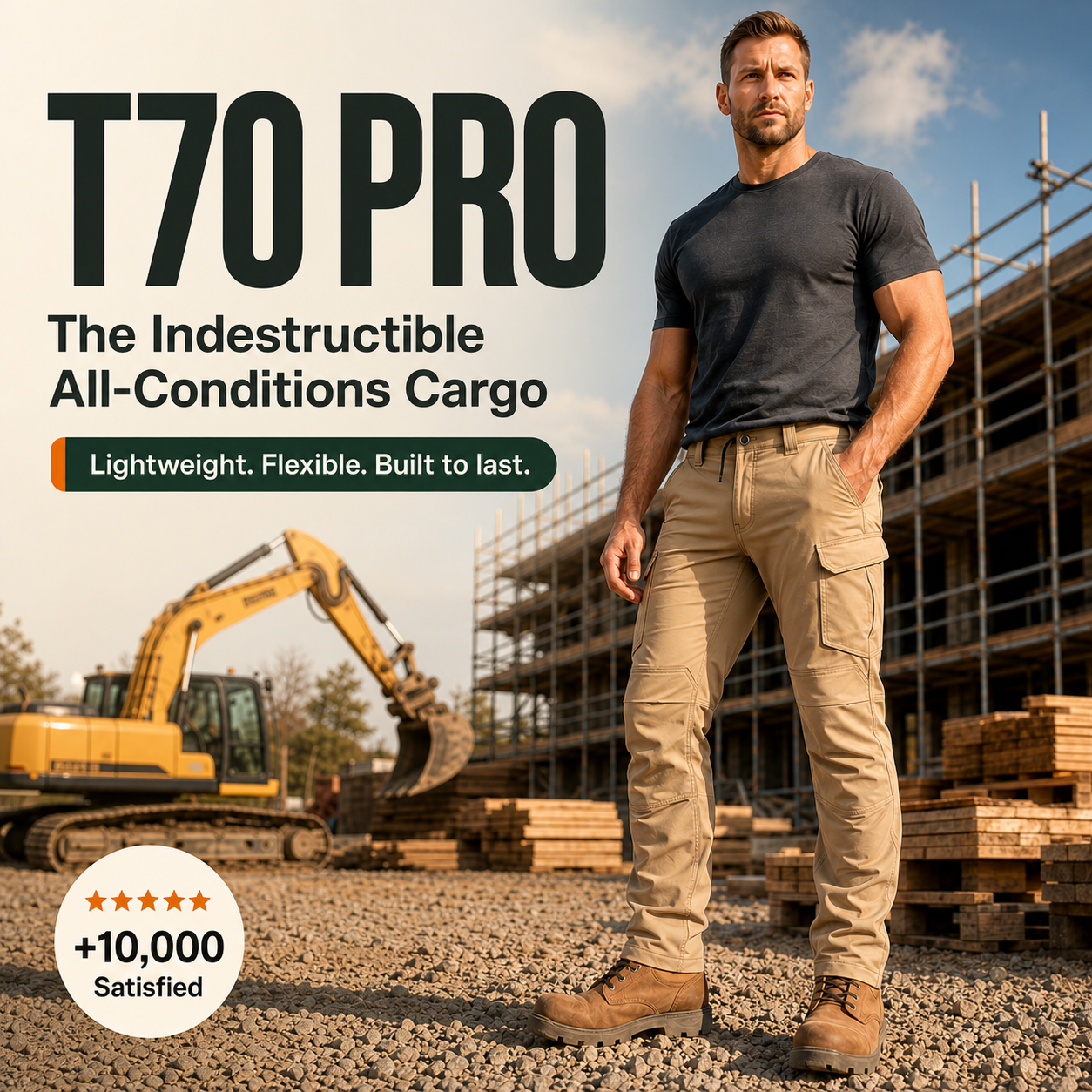 T70 PRO | The Indestructible All-Conditions Cargo Trousers