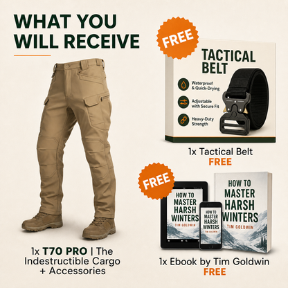T70 PRO | The Indestructible All-Conditions Cargo Trousers