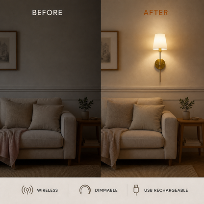 W50 PRO | The 3-in-1 Wireless Wall Light (Set of 2)