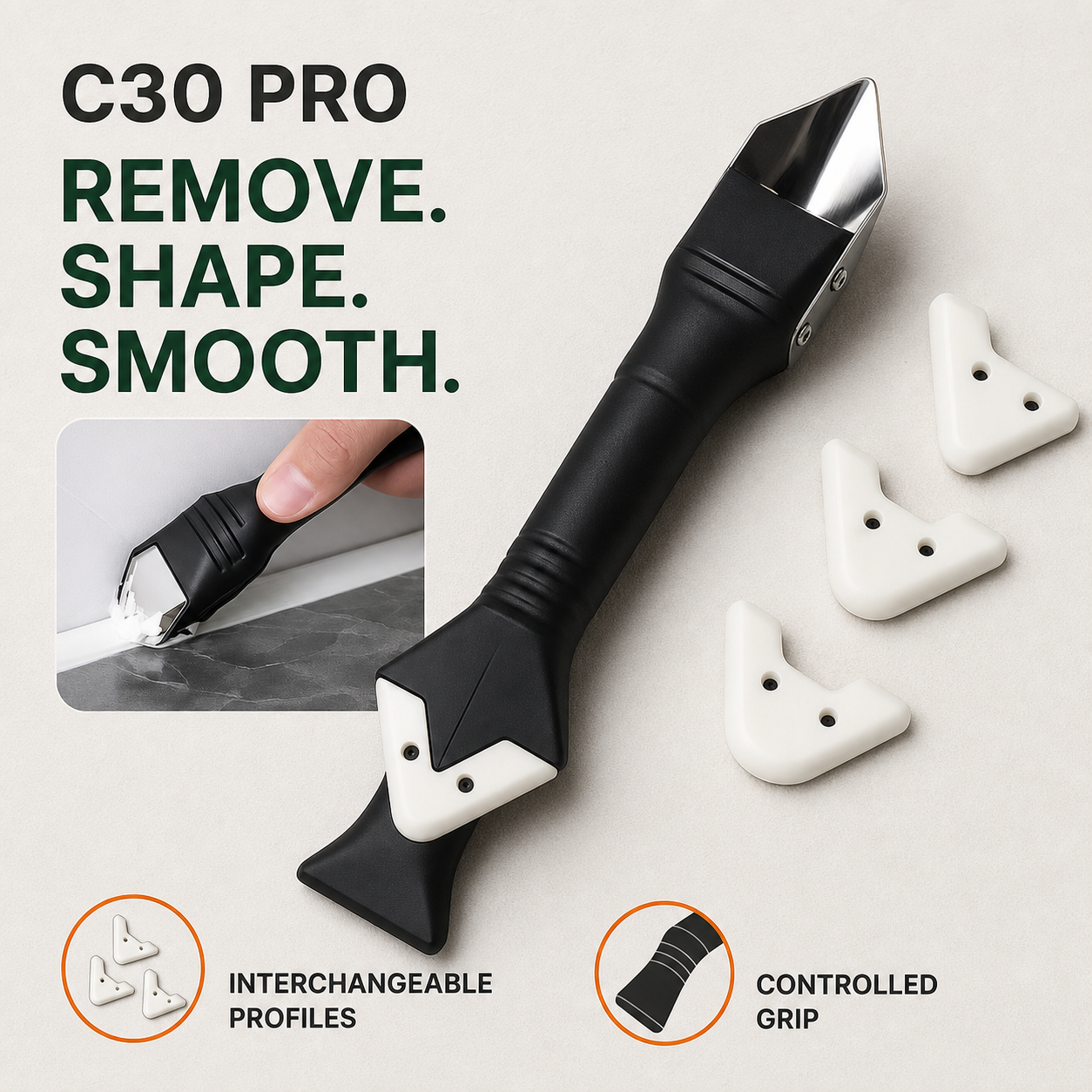C30 PRO | The Precision Caulking Tool