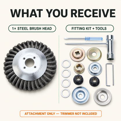 T26 PRO | 6" Indestructible Steel Trimmer Head