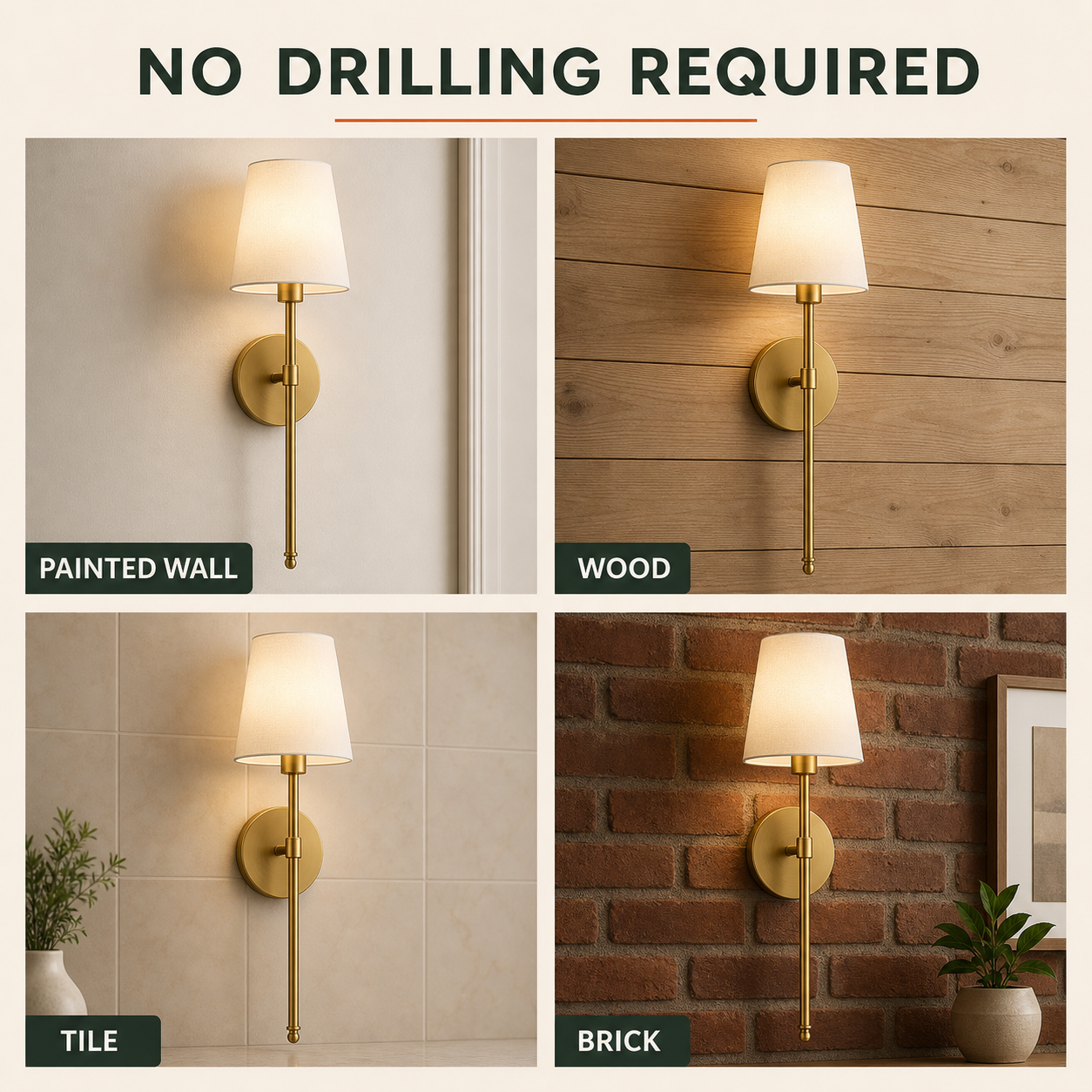 W50 PRO | The 3-in-1 Wireless Wall Light (Set of 2)