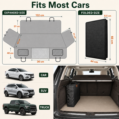 B90 PRO | The Safe Backseat Dog Bed