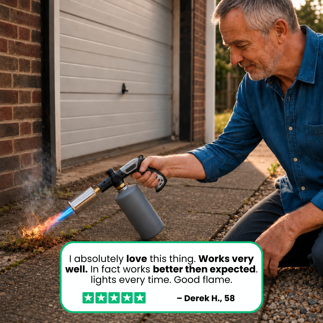 F55 PRO | The Chemical-Free Weed Torch