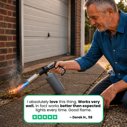F55 PRO | The Chemical-Free Weed Torch