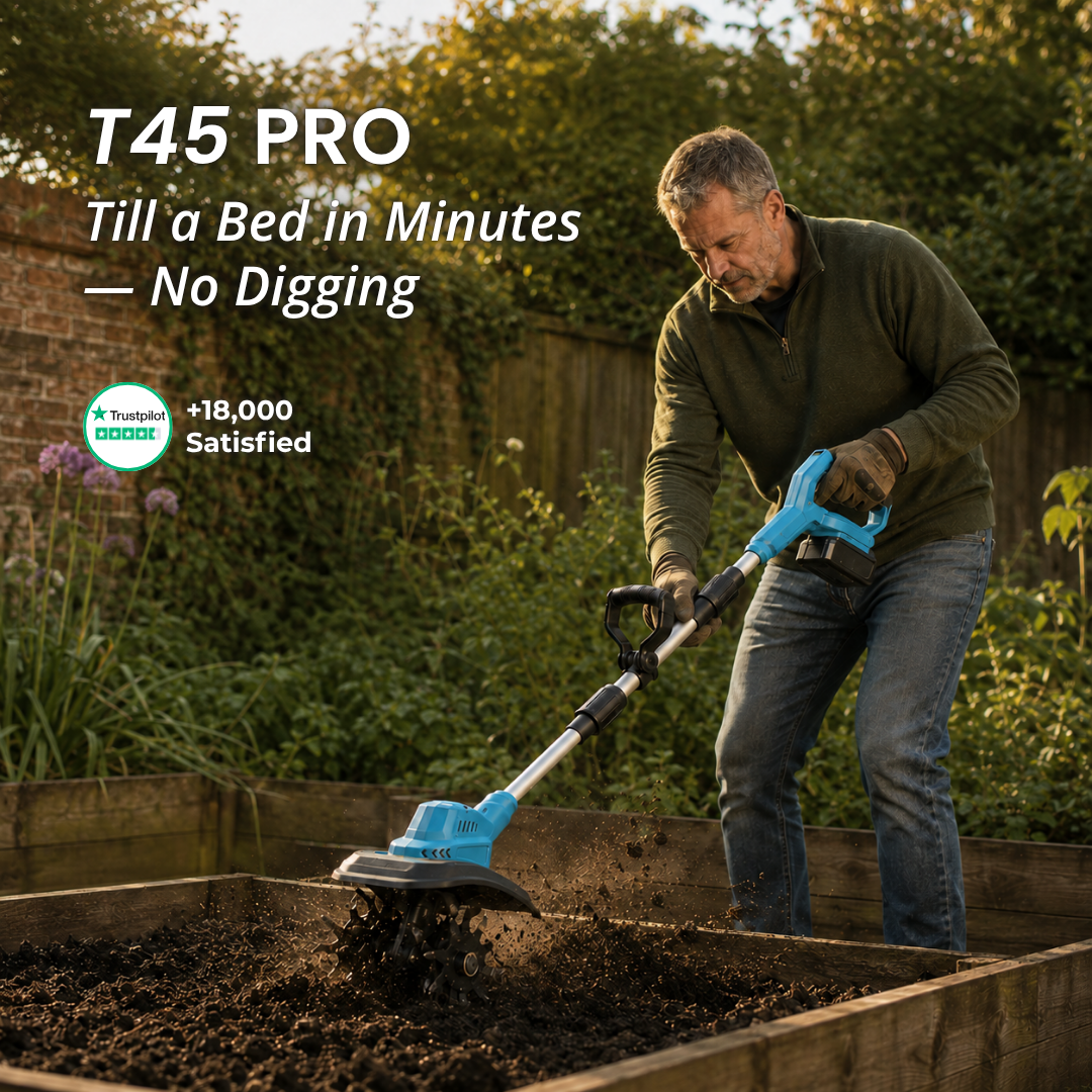 T45 PRO | The Effortless Tiller