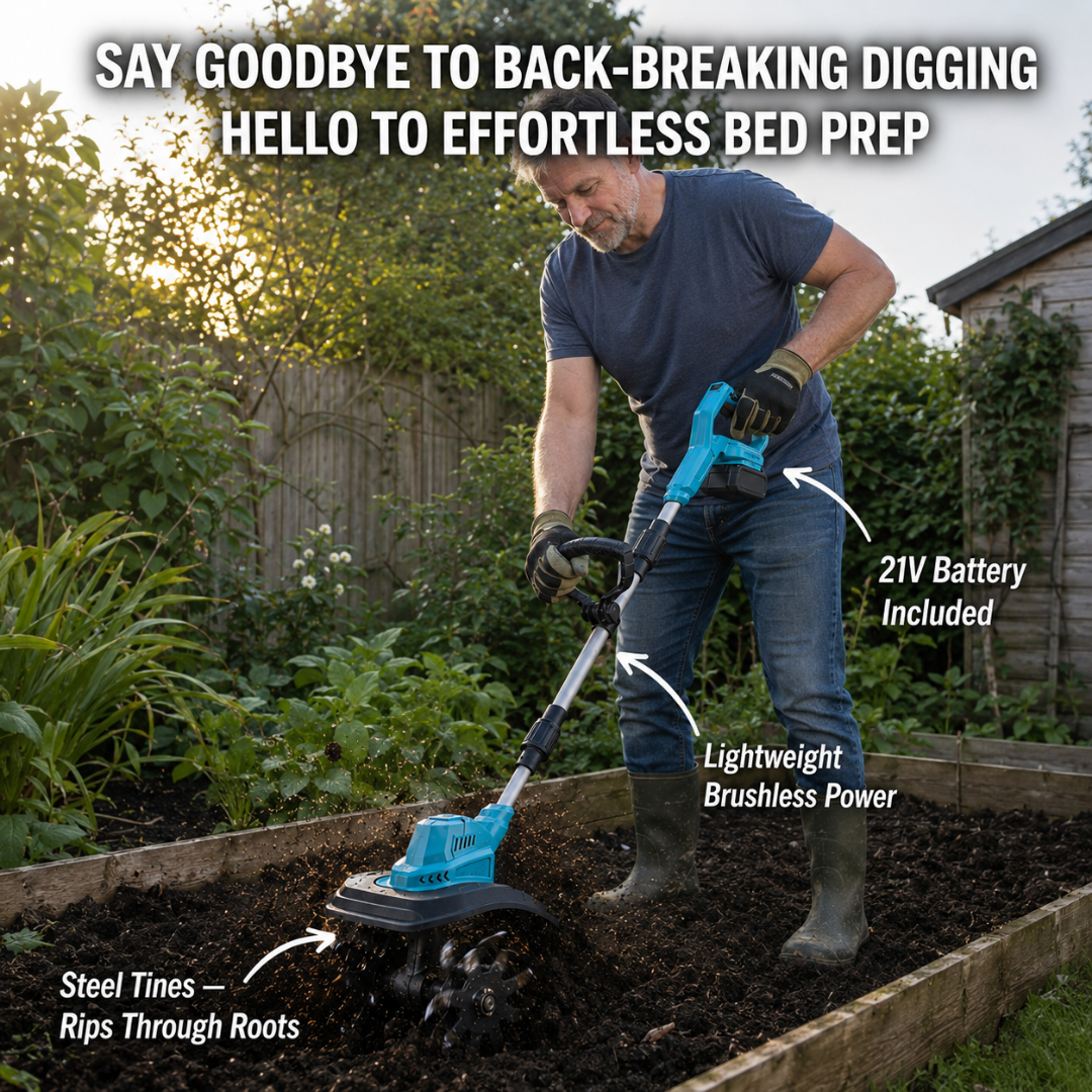 T45 PRO | The Effortless Tiller