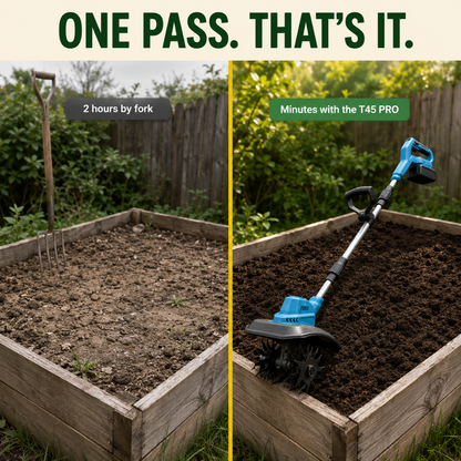 T45 PRO | The Effortless Tiller