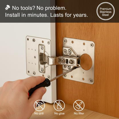 C40 PRO | The 5-Minute Cabinet Repair Plate