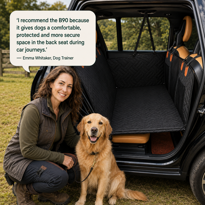 B90 PRO | The Safe Backseat Dog Bed