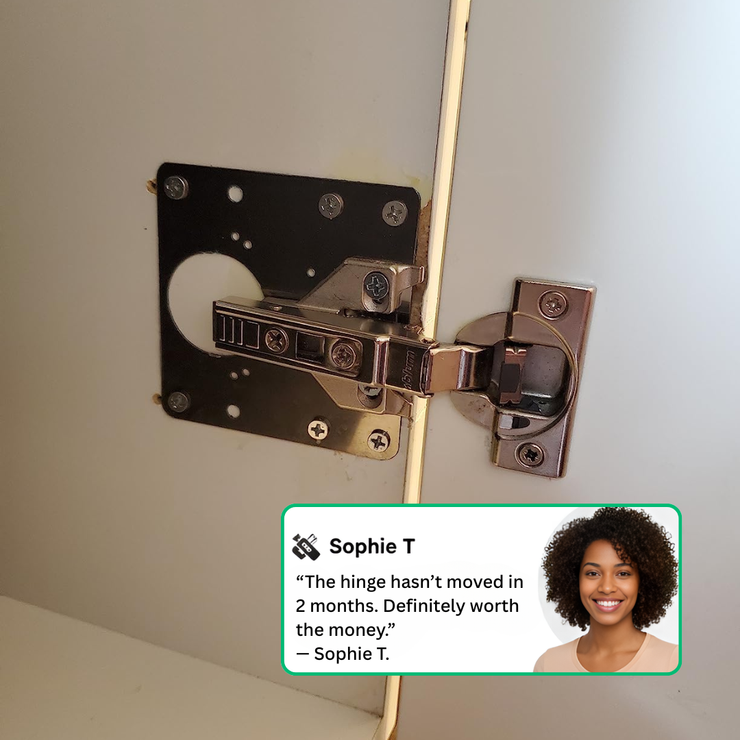 C40 PRO | The 5-Minute Cabinet Repair Plate