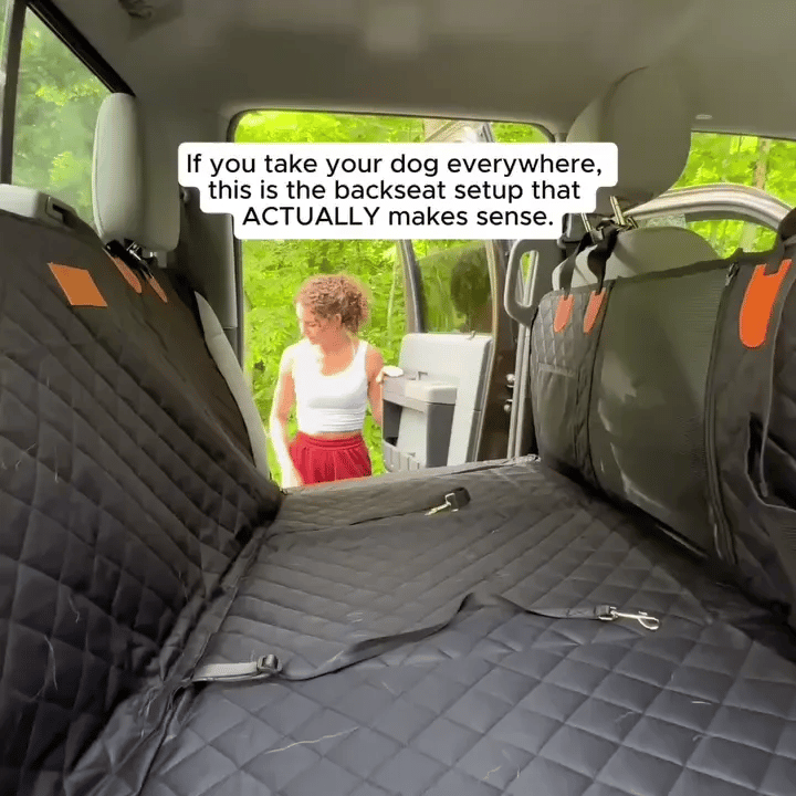 B90 PRO | The Safe Backseat Dog Bed