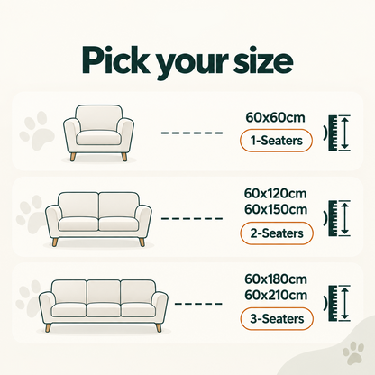 RydaCover XXL | The Non-Slip Sofa Runner
