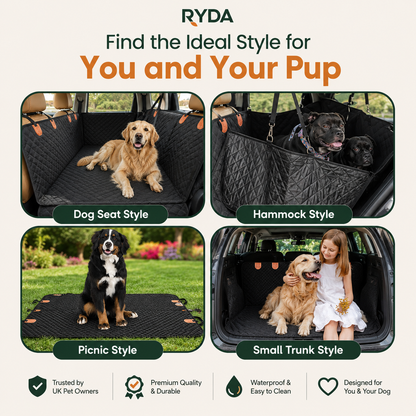 B90 PRO | The Safe Backseat Dog Bed