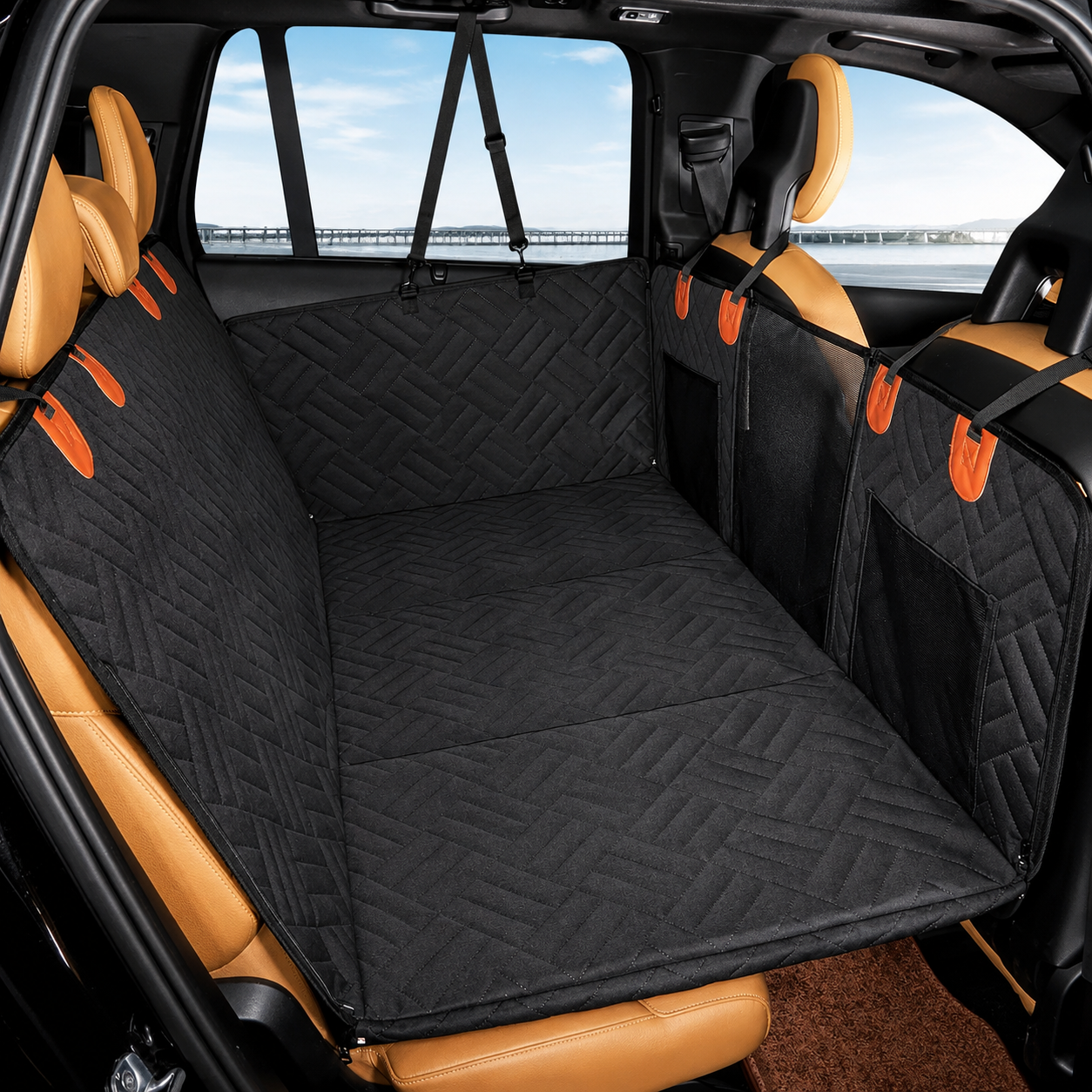 B90 PRO | The Safe Backseat Dog Bed