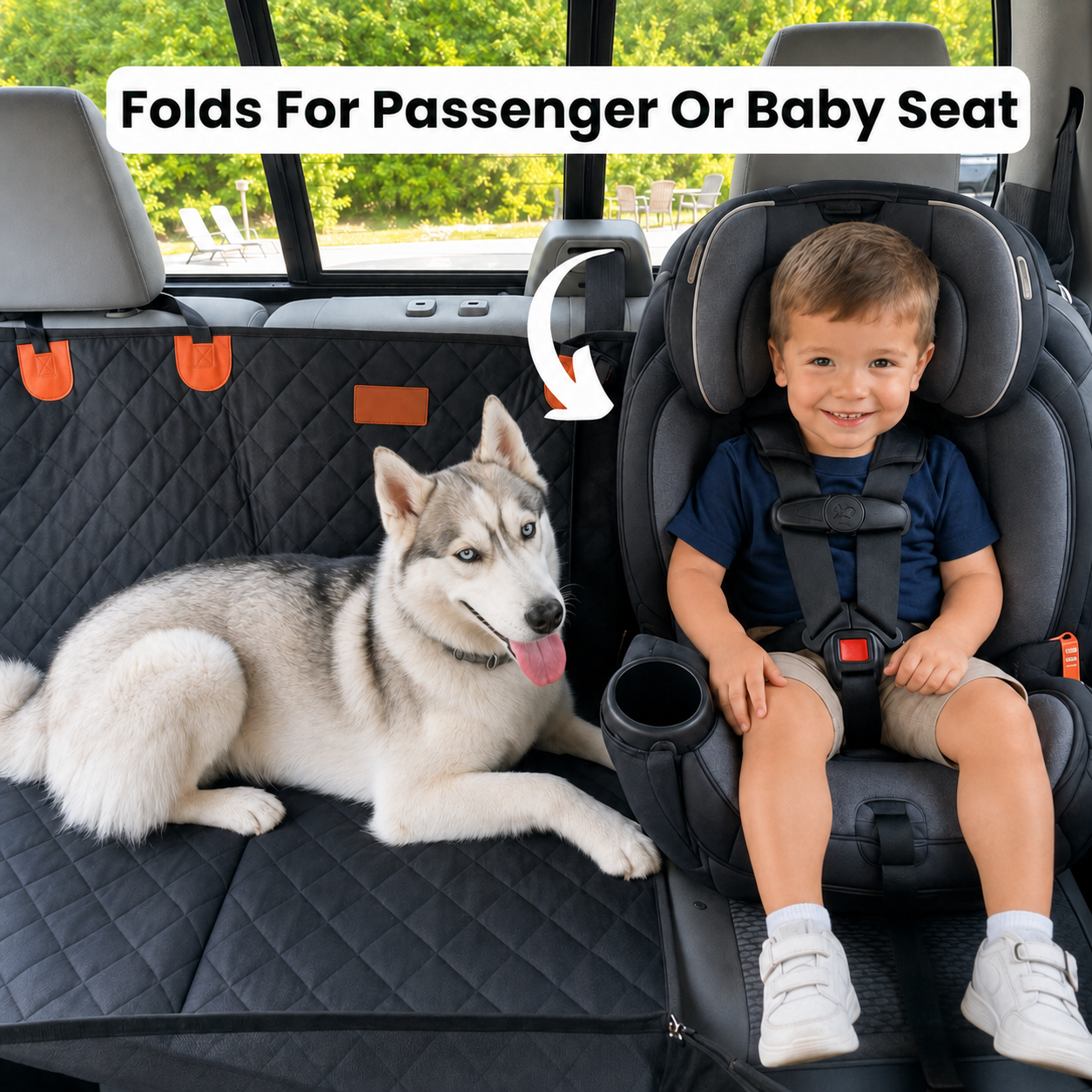 B90 PRO | The Safe Backseat Dog Bed