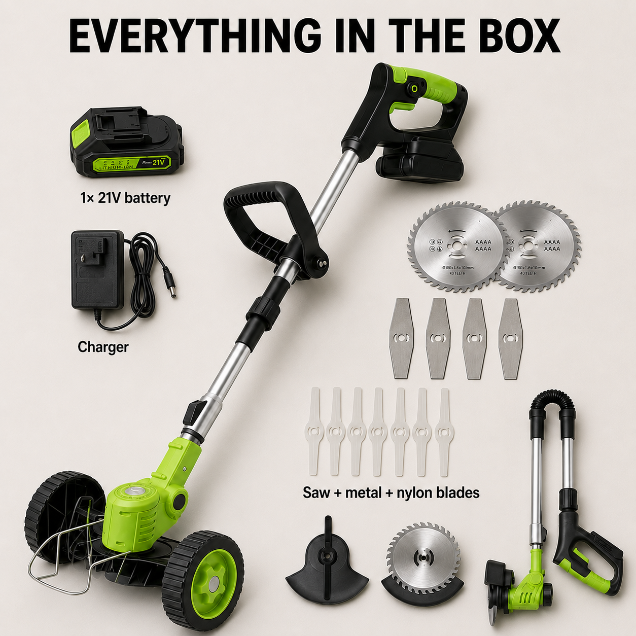 G90 PRO | The Complete 3-in-1 Cordless Trimmer Kit