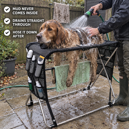 B45 PRO | The Hands-Free Dog Bath & Grooming Table