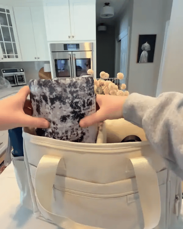 Packing the D40 PRO dog travel bag — everything has its place