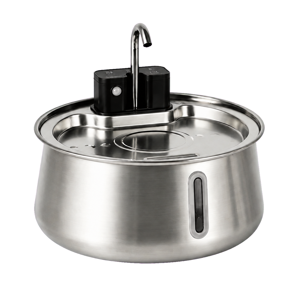 The Wireless Stainless Steel Pet Fountain