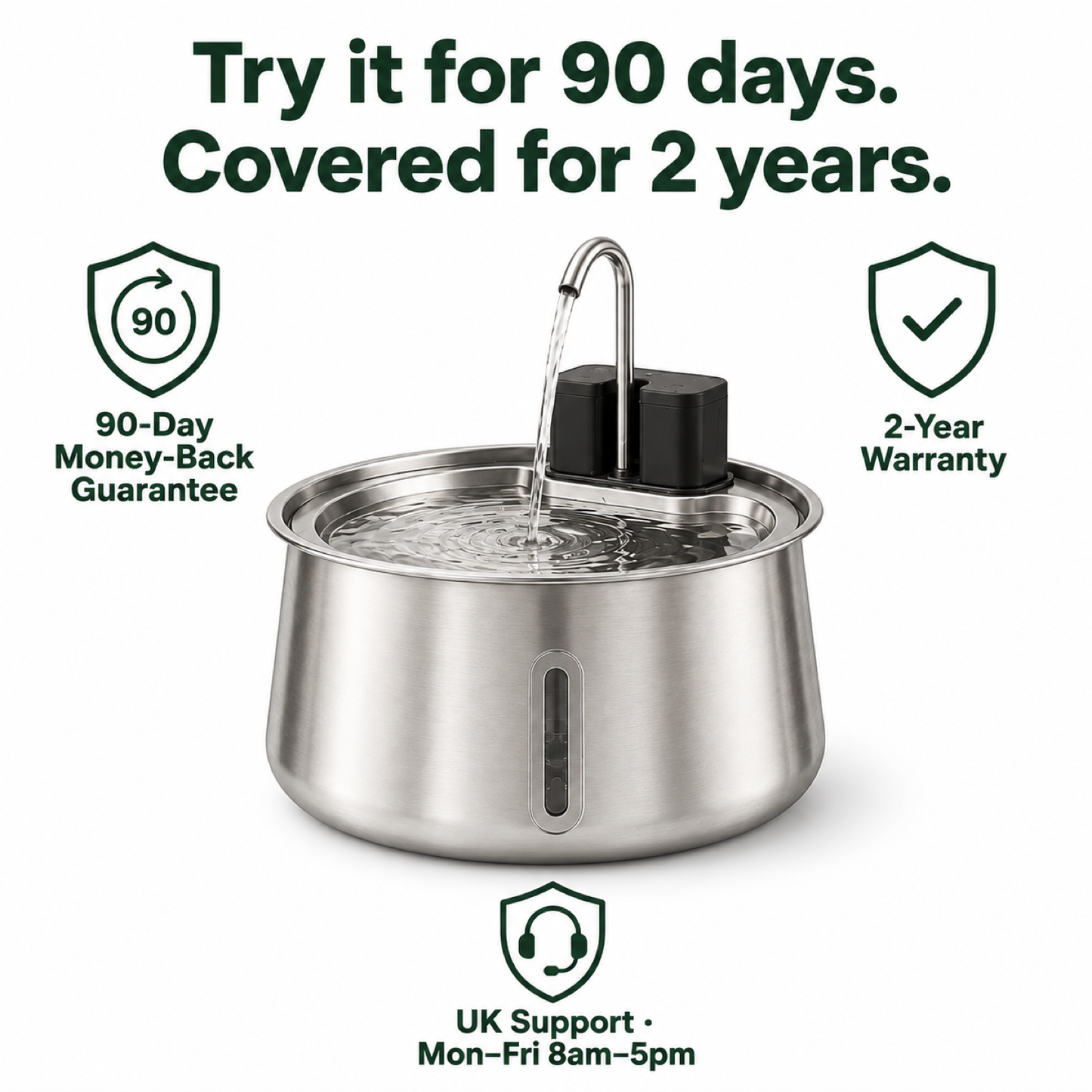 Batch 1 — 90-day guarantee (OLD OFFER: says 2-year warranty)