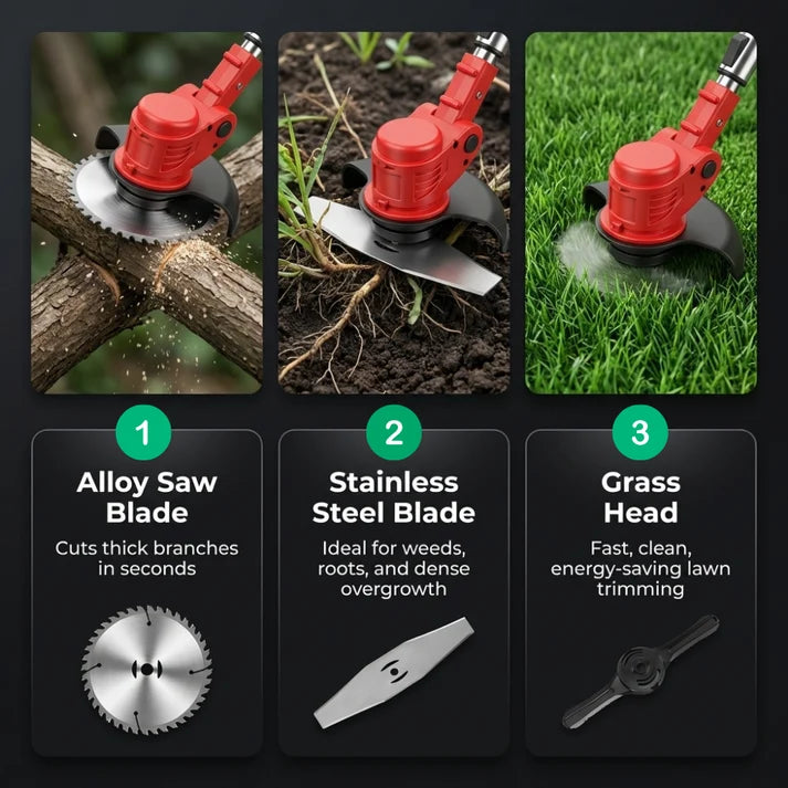 16 PCS Replacement Blades for Cordless Power Trimmer