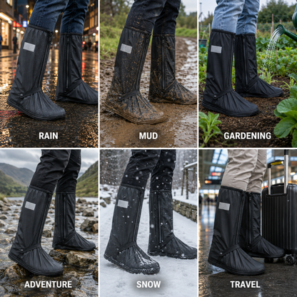 Rain, mud, gardening, adventure, snow, travel — one reusable cover