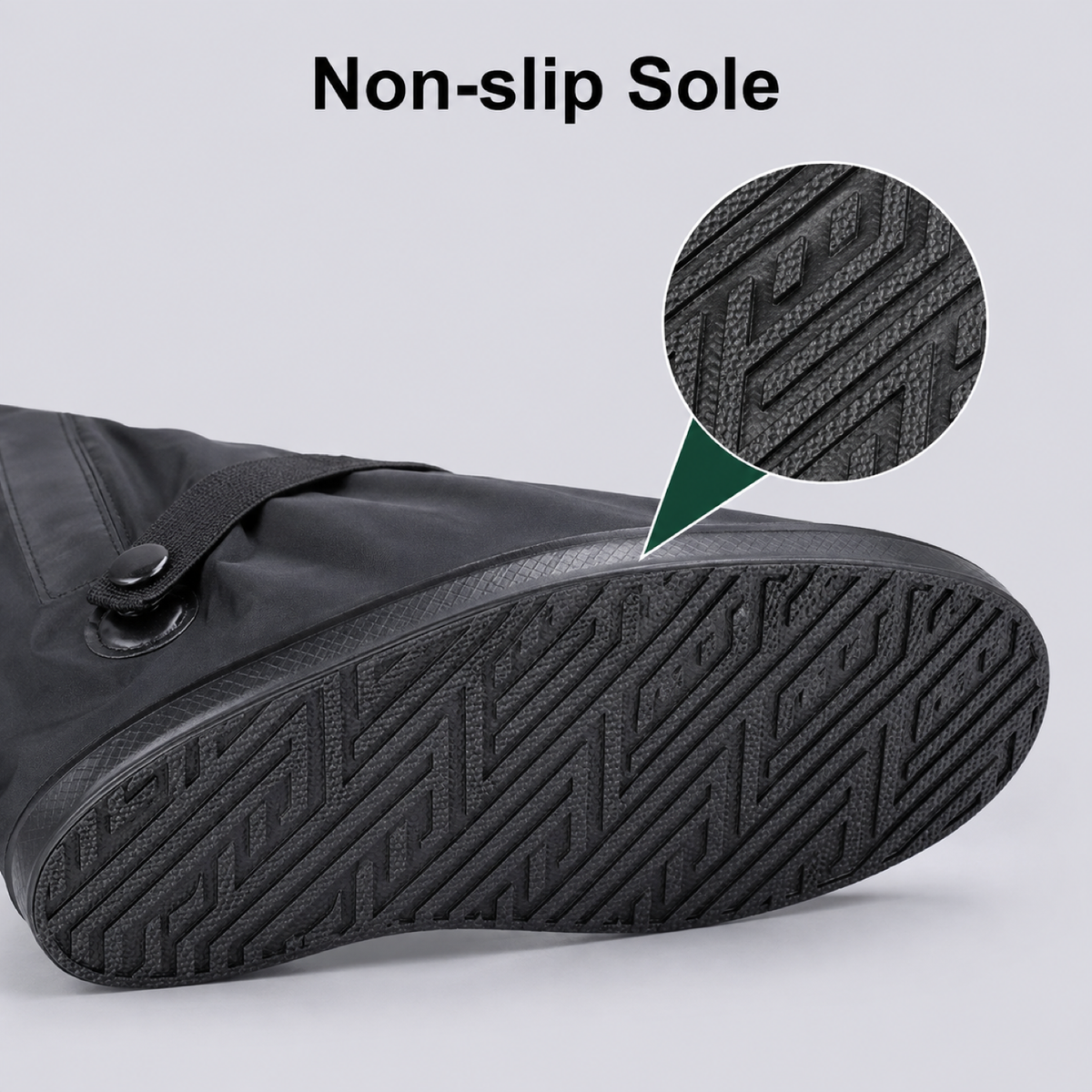Non-slip textured sole