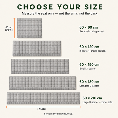 RydaCover XXL | The Non-Slip Sofa Runner