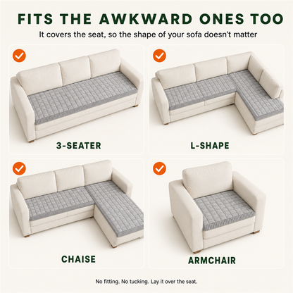 RydaCover XXL | The Non-Slip Sofa Runner