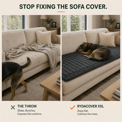 RydaCover XXL | The Non-Slip Sofa Runner