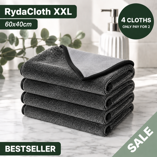 RydaCloth XXL – Streak-Free Microfibre Cleaning Cloth (60x40cm)