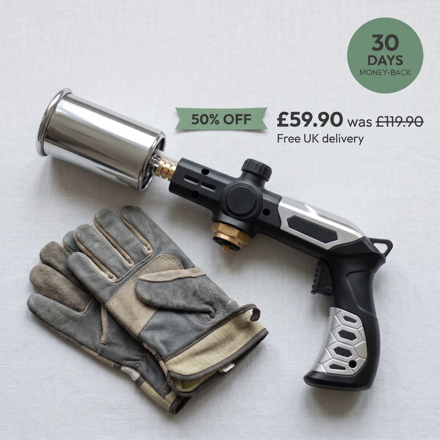F55 PRO | The Chemical-Free Weed Torch