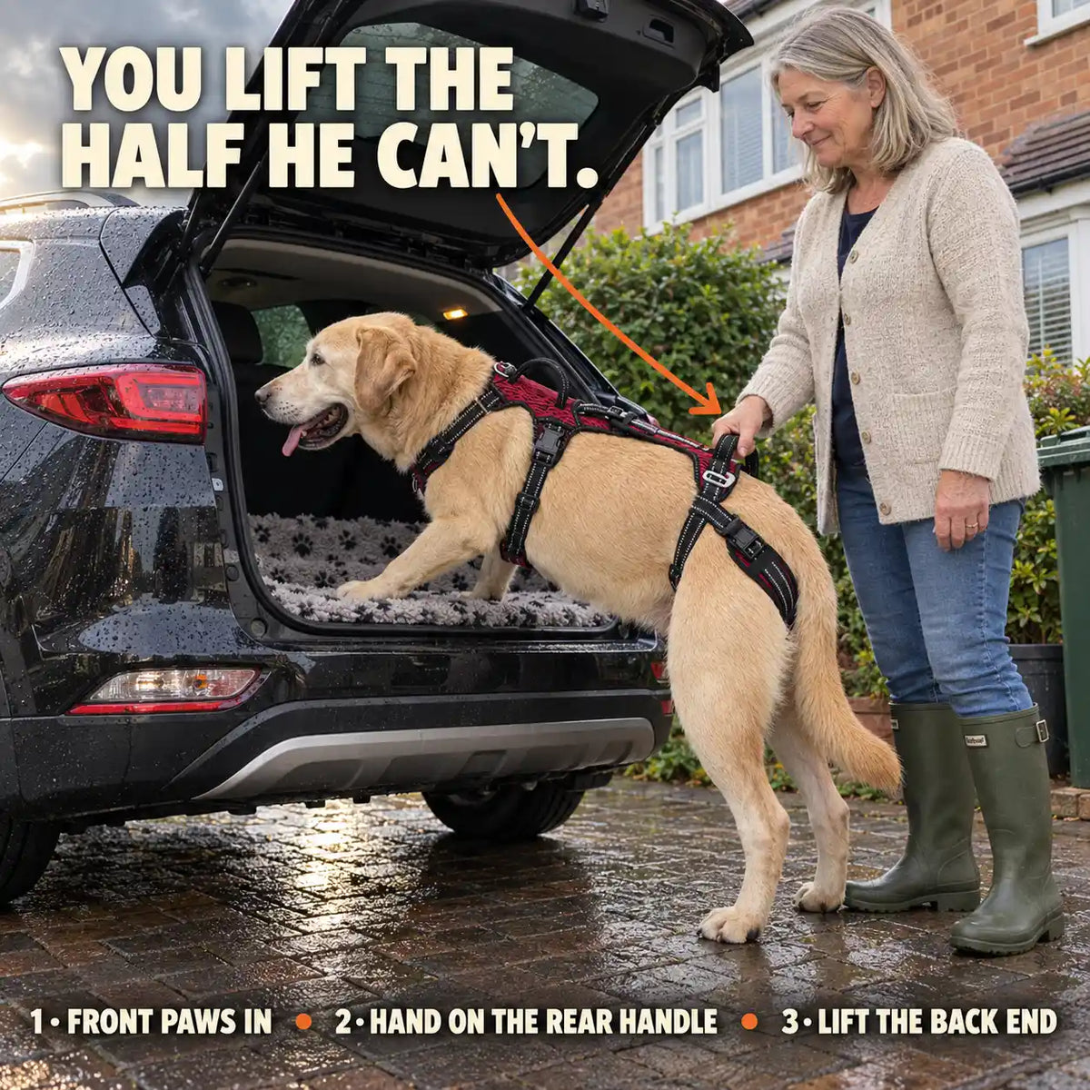 "Up-You-Get" Lift Harness