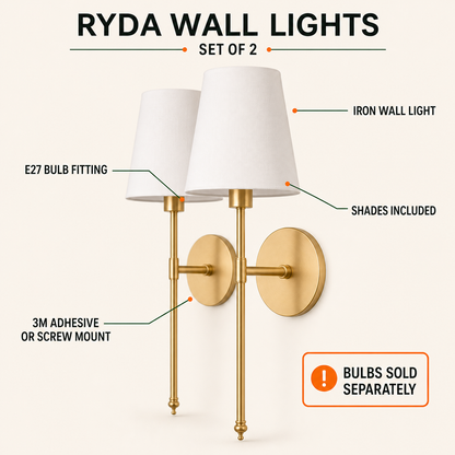 W50 PRO | The 3-in-1 Wireless Wall Light (Set of 2)